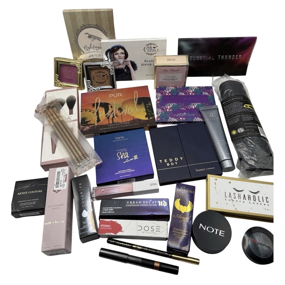 HUGE Makeup LOT: Tarte Rainforest Of The Sea Volume 3 III/Pur/PrettyVulgar/MORE